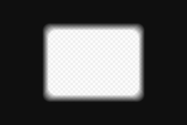 旧电影帧叠加纹理透明图片下载