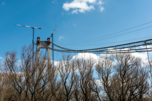 桥正在建设中图片下载