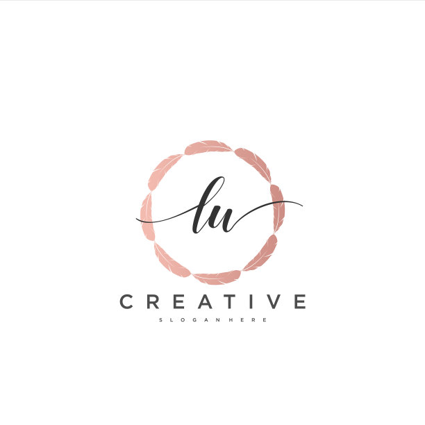 Lw初始手写极简几何标志图片下载