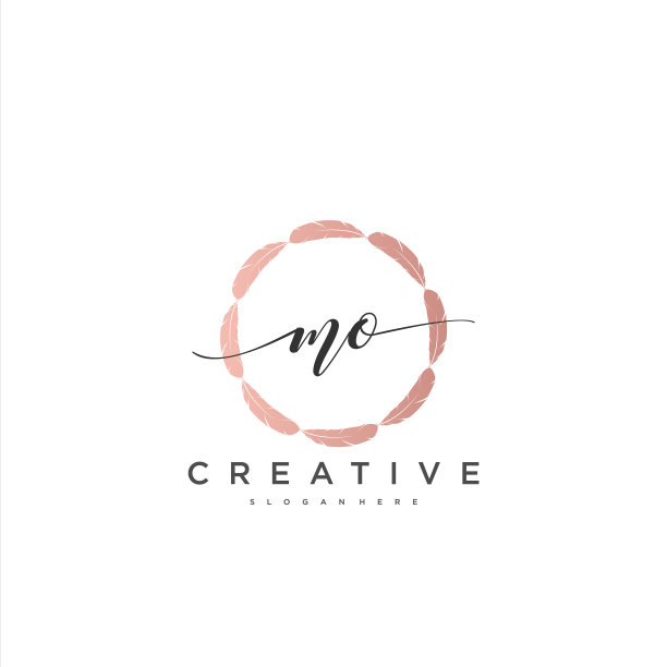 莫首手写极简几何标志图片下载