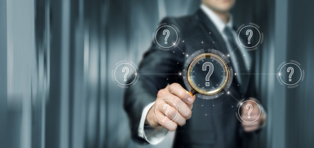 为复杂问题寻找答案的概念。图片下载