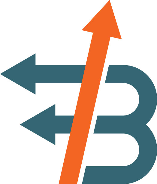 B字母箭头图标图片下载