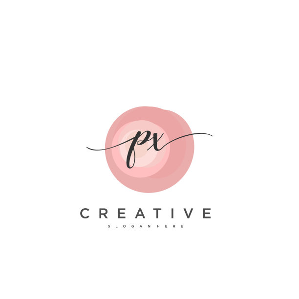 Px初始手写极简几何标志图片下载