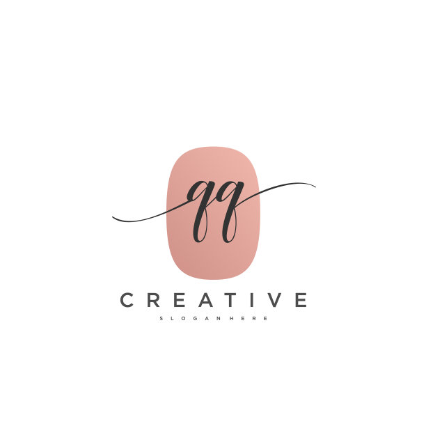 Qq初始手写极简几何logo图片下载