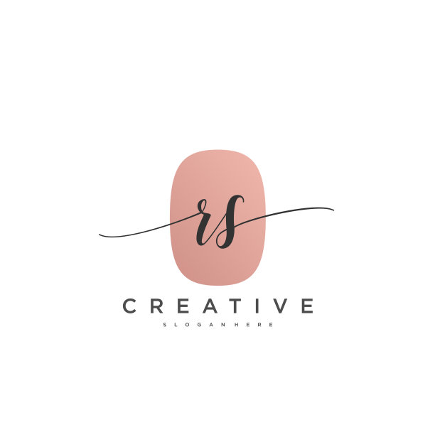 Rs初始手写极简几何标志图片下载