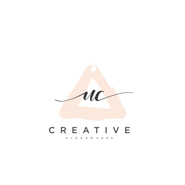 Uc初始手写极简几何标志图片下载