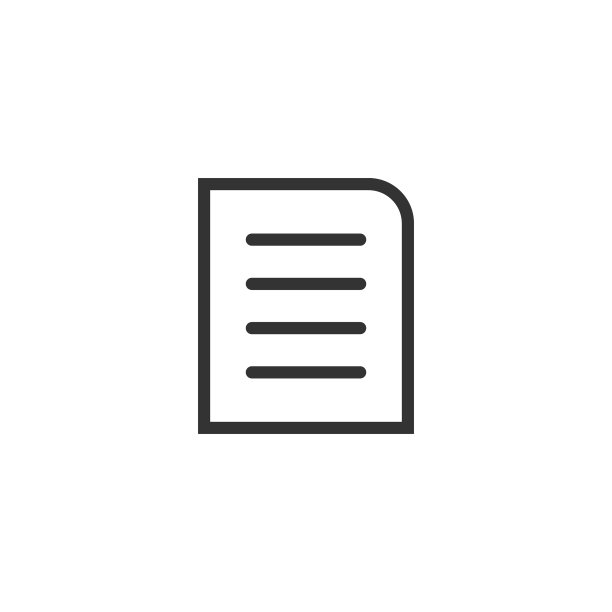 扁平风格的合同文件图标报告图片下载