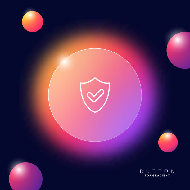 用标记线图标屏蔽。成功，安全，保护，保护，验证，密码，双因素身份验证。国防的概念。Glassmorphism风格。矢量线图标的业务图片下载