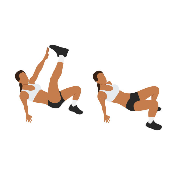 做蟹趾运动的女人图片下载