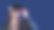 年轻女子使用虚拟现实眼镜耳机，隔离在蓝色背景图片下载