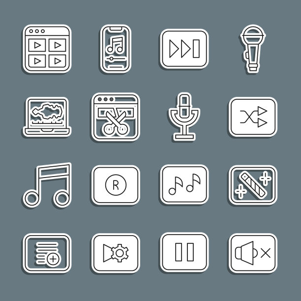 设置线扬声器静音照片修饰箭头图片下载