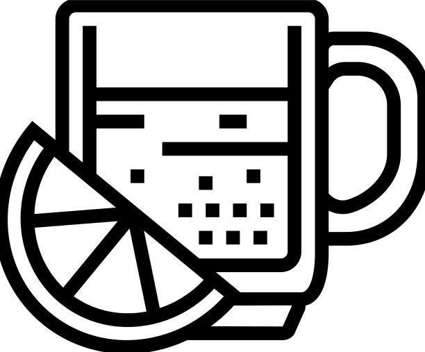 意大利咖啡线性图标图片下载