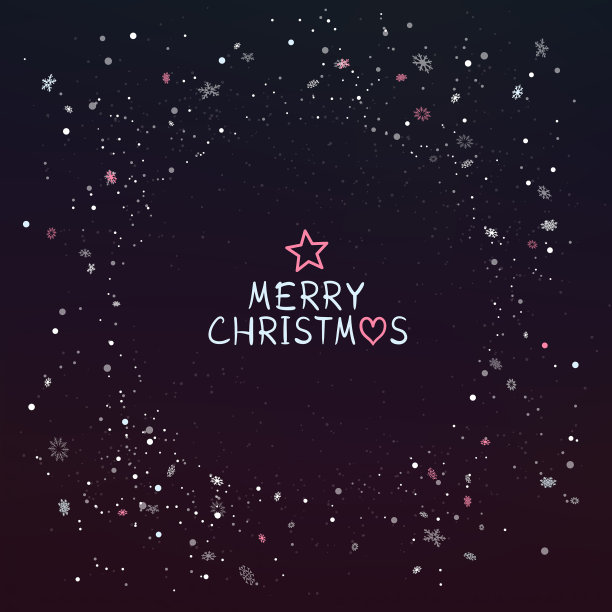 圣诞冬暗圈框架模板和图片下载