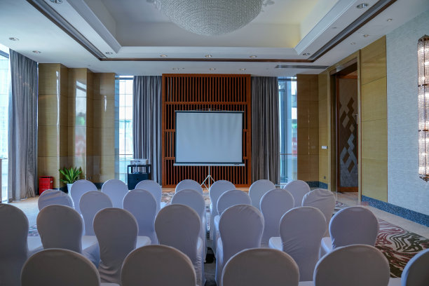 酒店会议室内部。图片下载