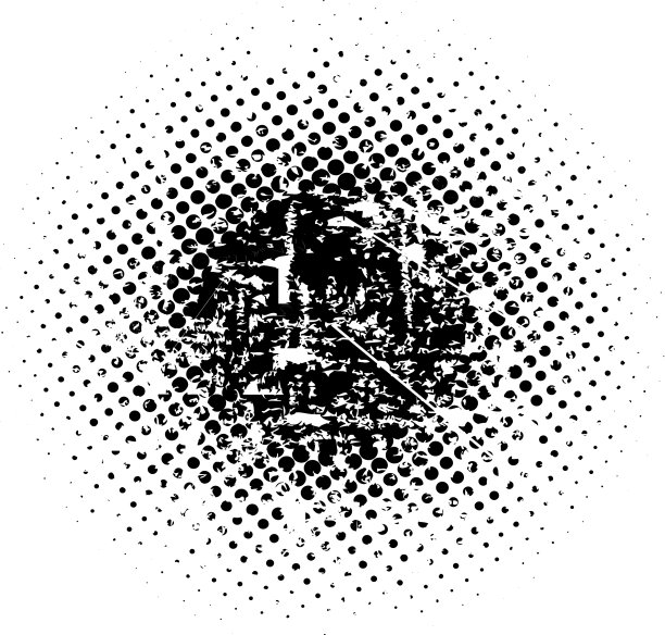 抽象垃圾色半色调黑色设计平图片下载