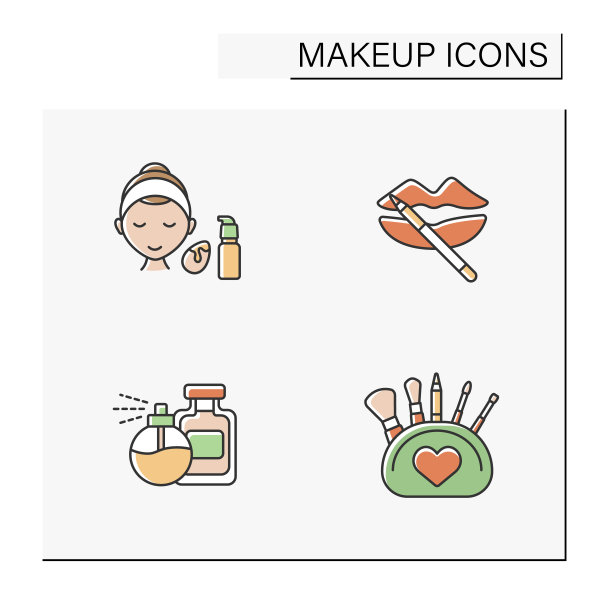 化妆颜色图标设置图片下载