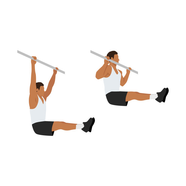 男人做仰卧起坐运动图片下载