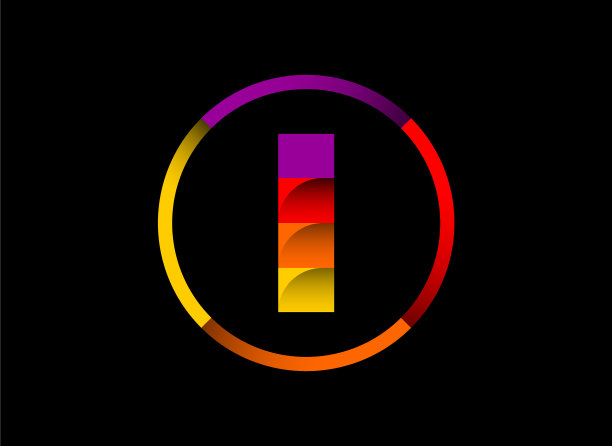 五彩缤纷的我把字母字母拼成一个圈图片下载