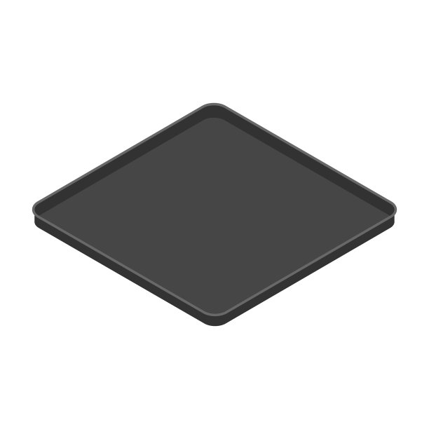 面包托盘孤立在白色背景图片下载