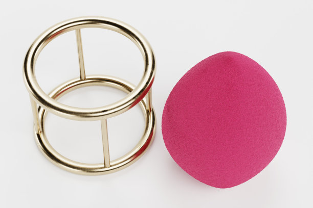 逼真的3D渲染化妆搅拌机图片下载