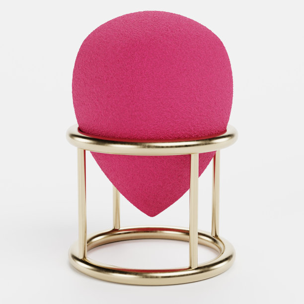 逼真的3D渲染化妆搅拌机图片下载