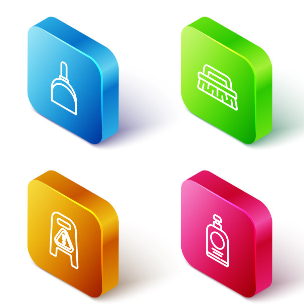 设置等距线簸箕刷进行清洗图片下载