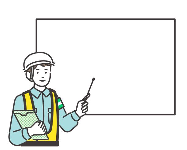 交通维护人员矢量插画材料，可用于标题/汽车/建筑/安全图片下载