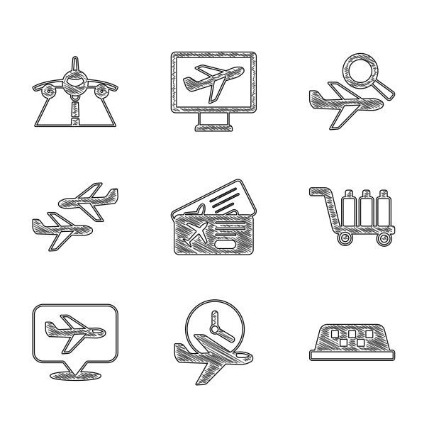 订机票飞行时间出租车车顶图片下载