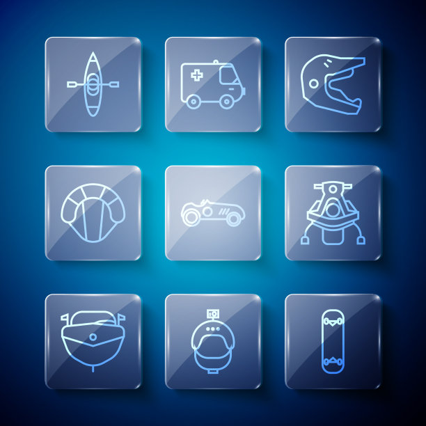 安装直线快艇头盔和动作摄像机图片下载