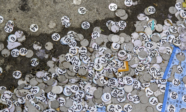 宾果号码在地板上图片下载