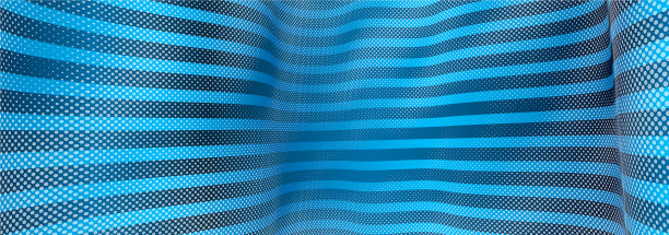 三维抽象蓝色背景与点纹理和图片下载