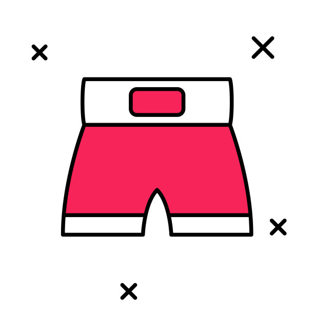 填充轮廓框短图标孤立的白色图片下载