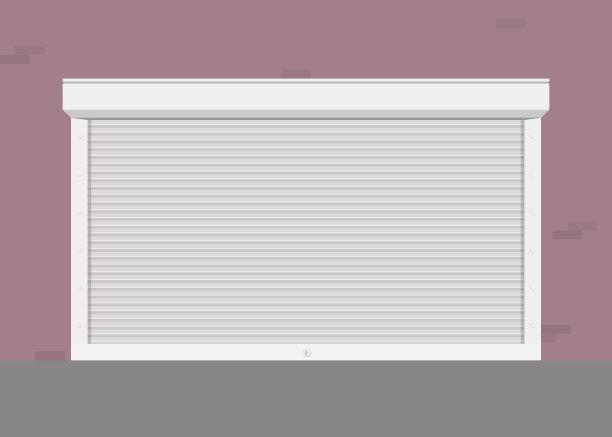 封闭的展柜，这是门面或入口图片下载