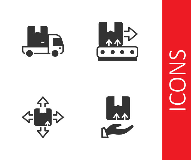 集送货手与箱货卡车箱图片下载