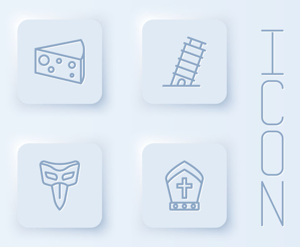 比萨狂欢节上的斜塔上的奶酪图片下载