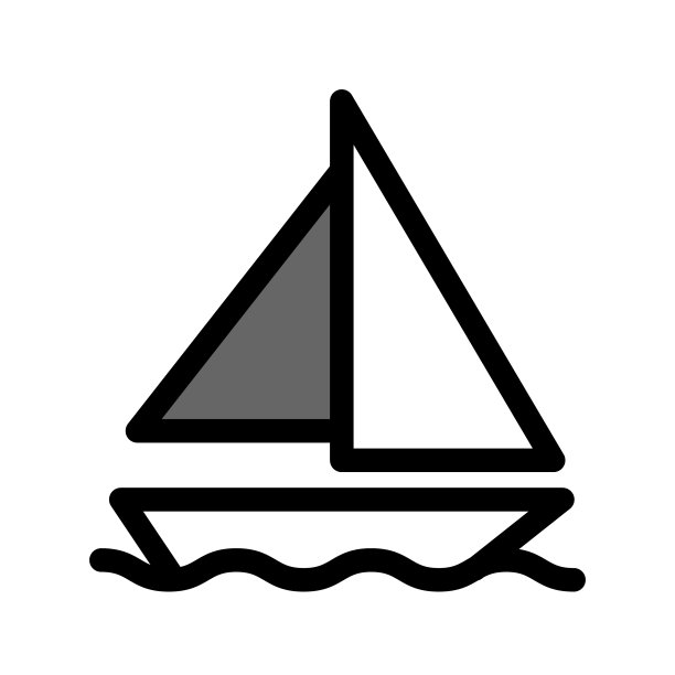 游艇图标图形图片下载