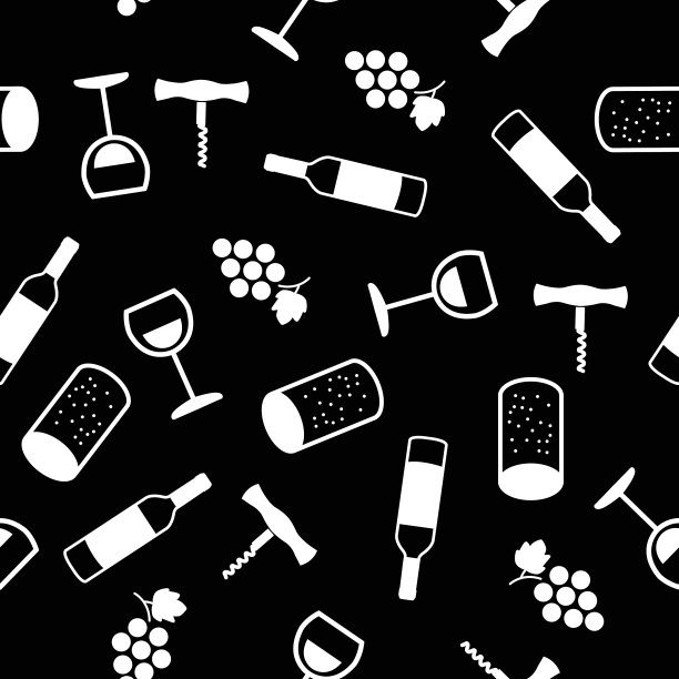 葡萄酒的模式图片下载