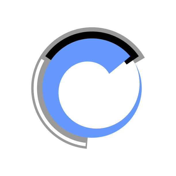 圆形设计元素。抽象的图标。图片下载