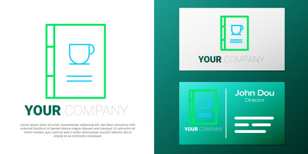 行咖啡书图标孤立在白色背景图片下载