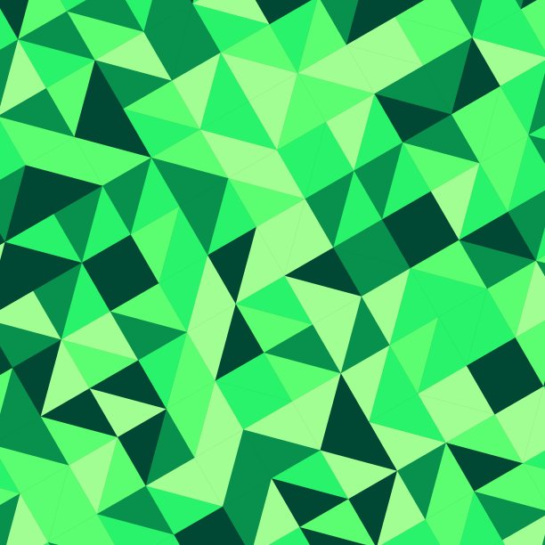 插图彩色三角形和多色抽象形状设计几何现代装饰图案背景图片下载