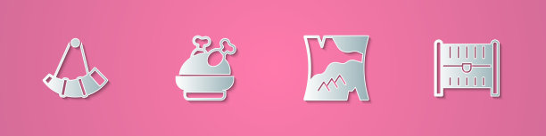 套装纸剪猎角烤火鸡图片下载