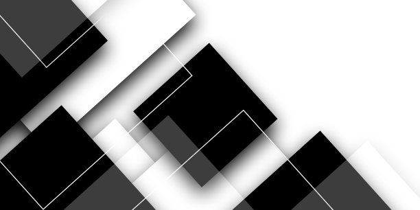 抽象背景与黑色和白色的方块图片下载