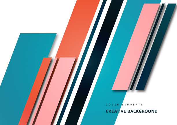 倾斜的条纹和线条。模板的业务演示，应用程序覆盖和网站设计。向量图片下载