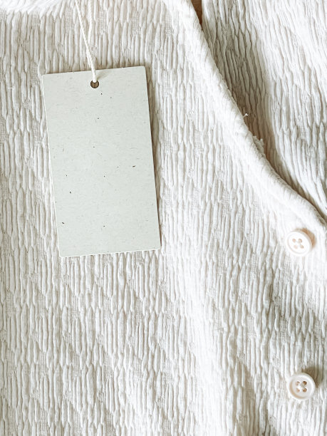 空白时装品牌标签标签，销售价格卡上的豪华面料背景，购物和零售图片下载