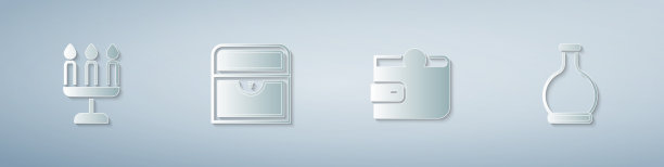 集烛台古董宝箱钱包图片下载