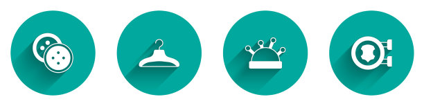 设置衣架衣柜缝纫按钮图片下载