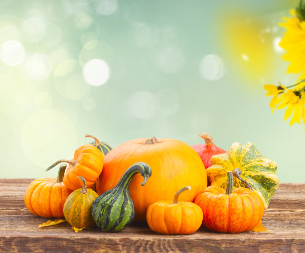 南瓜在表素材图片