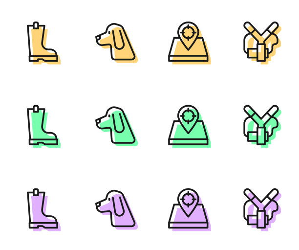 设置猎线处防水胶靴图片下载