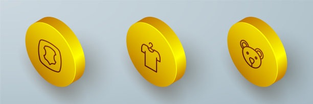 将等距线皮质t恤挂在衣架上图片下载