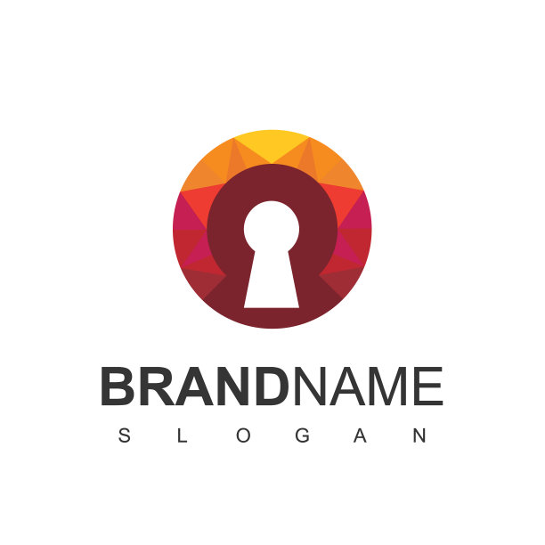 安全标志设计模板网络安全符号图片下载